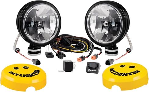 KC HiLiTES 651 Gravity G6 20W LED نظام إضاءة نهارية، أسود in Saudi Arabia