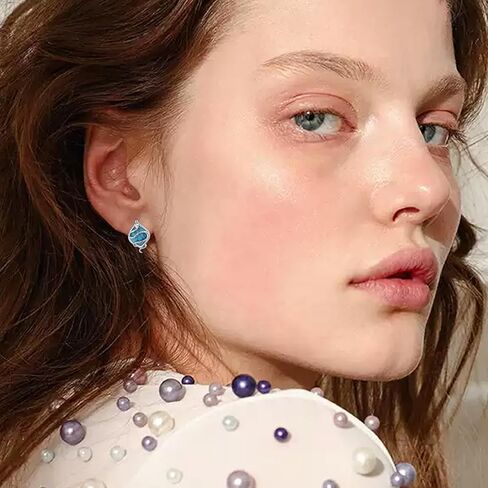 Killer Whale Earrings 925 Sterling Silver Orca Whale Huggie Hoop Earrings Hypoallergenic Marine Ocean Animal Killer Whale Jewelry Gift for Women Men in Kuwait