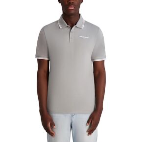 KARL LAGERFELD Men's Collared Short Sleeve Karl Logo T-Shirt in Saudi Arabia