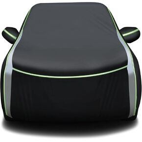 Cartist Car Cover Fits for Jeep Wrangler JK JL 4 Door 2007-2023 2024 2025 Accessories All Weather Car Covers Outdoor Waterproof UV Protection with Zipper in Kuwait