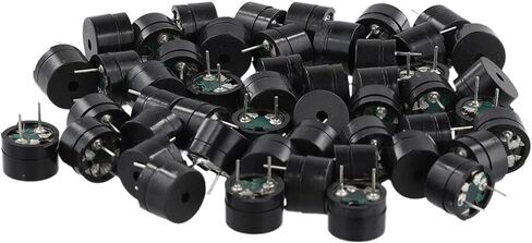50PCS Passive Buzzer Alarm AC/2KHz 3V 5V 9V 12V Passive Speaker Buzzer Electromagnetic Impedance 16 Ohms Sounder Speaker Buzzer in Saudi Arabia