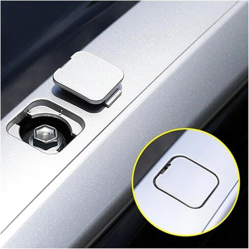 Roof Rack Rail End Luggage Cover Shell Cap Replacement Compatible for Toyota Highlander 2015 2016 2017 2018 2019 Car-Styling Exterior Parts Accessories in Saudi Arabia