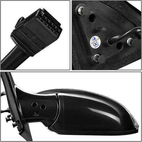 DNA Motoring OEM-MR-NI1320242 Factory Style Powered Left Side Door Mirror Compatible with 13-16 Nissan Pathfinder in Saudi Arabia