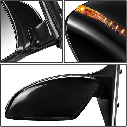 DNA Motoring OEM-MR-NI1320242 Factory Style Powered Left Side Door Mirror Compatible with 13-16 Nissan Pathfinder in Saudi Arabia