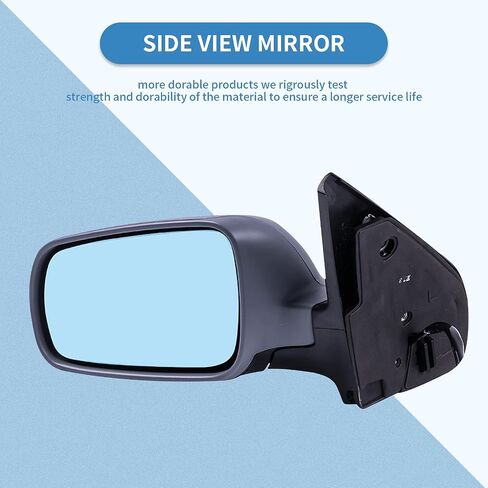ECCPP Door Mirror Driver Left Side for 1999-2006 1999-05 for Volkswagen for Golf 1999-2005 VW for Jetta 2006 for Jetta Wagon 07-10 for Jetta Sedan Power Adjusted Heated Manual Folding Side Mirror in Saudi Arabia