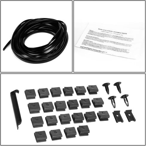 DNA MOTORING Pocket-Riveted Design Wheel Fender Flares Compatible with 09-10 Dodge Ram 1500 11-18 Ram 1500 Fleetside Bed, Black, WF-81009-MBK in Saudi Arabia