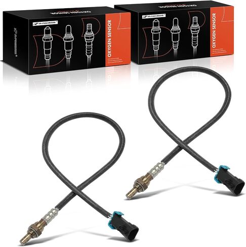 A-Premium O2 Oxygen Sensor Compatible with Chevrolet Corvette 2005-2013, Express 3500 2008-2013 & GMC Savana 3500 2008-2012, Sierra 2500 3500 HD & Cadillac STS, 2-PC Set, Replace# 12622308 in Saudi Arabia