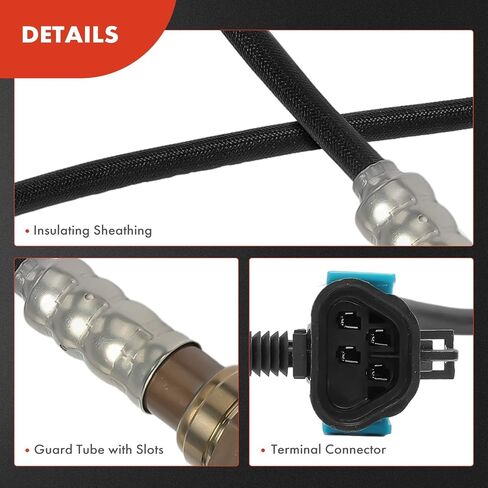 A-Premium O2 Oxygen Sensor Compatible with Chevrolet Corvette 2005-2013, Express 3500 2008-2013 & GMC Savana 3500 2008-2012, Sierra 2500 3500 HD & Cadillac STS, 2-PC Set, Replace# 12622308 in Saudi Arabia