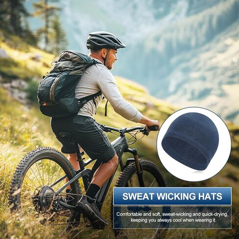 PATIKIL Helmet Liner Skull Cap for Men, Sweat Wicking Hats Stretchy Thermal Under Helmets Caps in Saudi Arabia