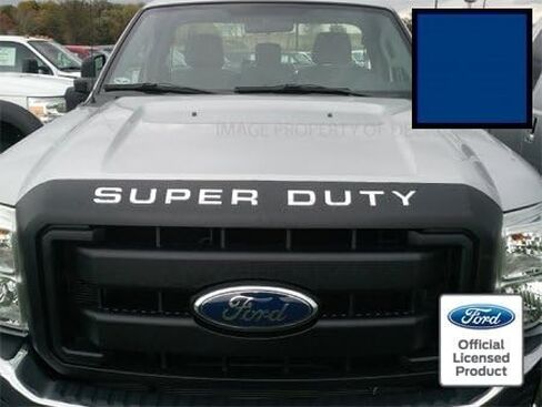 ملصق مائي Mods 2008-2016 غطاء محرك السيارة/أحرف مصبغة إدراج تطعيمات ملصقات لسيارات Ford Super Duty F250 F350 F450 (2008-2016) (ملصق رفيع) - CB (أسود لامع) in Kuwait