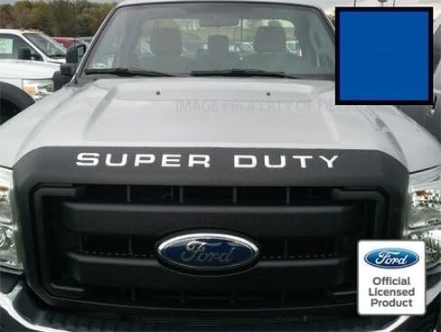 ملصق مائي Mods 2008-2016 غطاء محرك السيارة/أحرف مصبغة إدراج تطعيمات ملصقات لسيارات Ford Super Duty F250 F350 F450 (2008-2016) (ملصق رفيع) - CB (أسود لامع) in Kuwait
