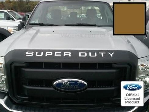 ملصق مائي Mods 2008-2016 غطاء محرك السيارة/أحرف مصبغة إدراج تطعيمات ملصقات لسيارات Ford Super Duty F250 F350 F450 (2008-2016) (ملصق رفيع) - CB (أسود لامع) in Kuwait