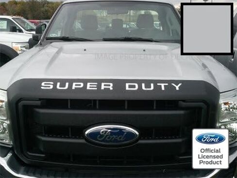 ملصق مائي Mods 2008-2016 غطاء محرك السيارة/أحرف مصبغة إدراج تطعيمات ملصقات لسيارات Ford Super Duty F250 F350 F450 (2008-2016) (ملصق رفيع) - CB (أسود لامع) in Kuwait