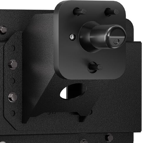 Adjustable Spare Tire Carrier up to 40 inches Tire Compatible with 1987-2006 Jeep Wrangler TJ YJ LJ Heavy Duty Spare Tire Rack Spare Wheel Lift Holder Mount Base Relocation Elevation, Black in Saudi Arabia