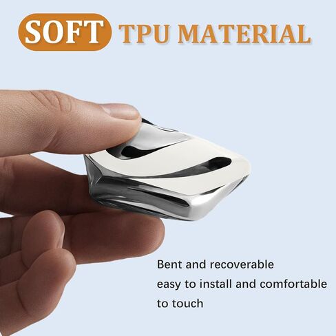 غطاء حافظة مفتاح Kia Key Fob، غطاء حافظة مفتاح TPU يناسب Kia Forte Optima Rio Rondo Sorento Sedona Soul Sportage Hyundai Accent Elantra ملحقات السيارة حامل مفتاح ذكي، أرجواني أسود in Kuwait