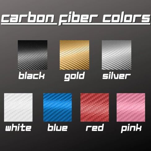 Carbon Fiber Decal Compatible with Instagram, Size 5.5 x 3 inches, Color Options Available in Saudi Arabia