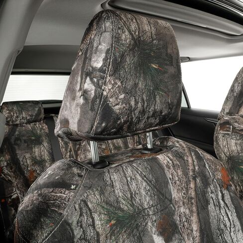 Custom Fit Camo Seat Covers for Select Ford 2021-2025 F150 SuperCab/2023-2026 SuperDuty CrewCab XL,XLT&2022-2024 F150 Lightning Pro,XLT,Flash-Full Set(Reed Camouflage) in Saudi Arabia