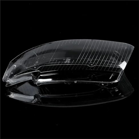 Car Front Headlight Headlamp Lens Cover Compatible for A4 B6 2002 2003 2004 2005 Headlight Cover Shell 8E0941029AD 8E0941030AD(Only Left) in Saudi Arabia