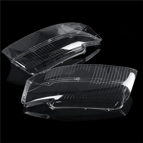 Car Front Headlight Headlamp Lens Cover Compatible for A4 B6 2002 2003 2004 2005 Headlight Cover Shell 8E0941029AD 8E0941030AD(Only Left) in Saudi Arabia