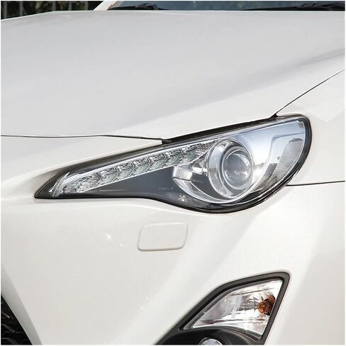 قبعات المصابيح الأمامية للسيارة متوافقة مع Toyota 86 2012-2016 غطاء المصباح الزجاجي لإضاءة الرأس غطاء عاكس الضوء التلقائي غطاء عدسة المصباح (اليسار واليمين) in Saudi Arabia