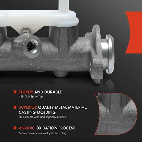 A-Premium Brake Master Cylinder Without Reservoir Compatible with Lexus Vehicles - RX300 1999 2000, V6 3.0L, fits model with Traction Control System -With 2 Outlets in Saudi Arabia
