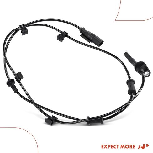 مستشعر سرعة العجلات A-Premium ABS متوافق مع موديلات Ram - 3500 2013-2018 الكابينة والهيكل - جانب السائق الأيسر الخلفي، استبدال # 4779995AD in Saudi Arabia