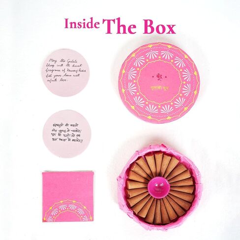 बूँद | Gulabi Dhoop - Pure Indian Rose Incense Cones in Saudi Arabia