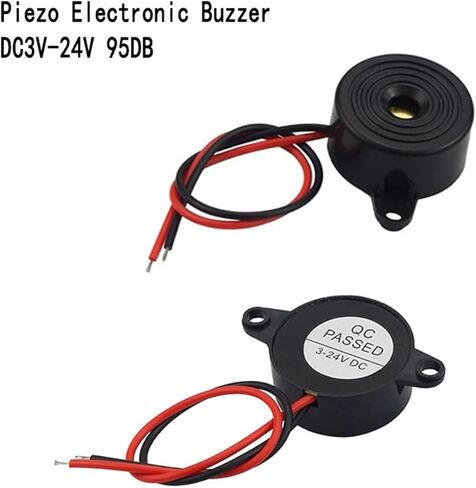 5PCS SFM-20B DC3-24V 3-24V Piezo Electronic Buzzer Alarm 95DB Continuous Sound Beeper in Saudi Arabia