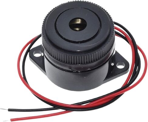 QSI-2910 90DB Buzzer 29.5x24.5mm DC 12V Active piezoelectric Buzzer Continuous Sound in Saudi Arabia