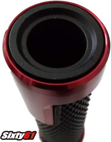 Gel Hand Grips Compatible with Yamaha R6 Black and Red 2006-2020 Comfort Racing in Kuwait