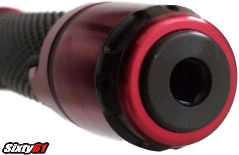 Gel Hand Grips Compatible with Yamaha R6 Black and Red 2006-2020 Comfort Racing in Kuwait