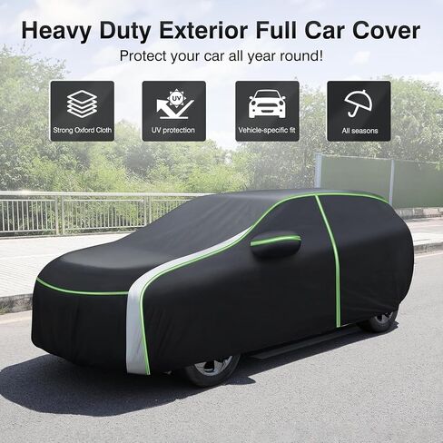 Cartist Car Cover Fits for Jeep Wrangler JK JL 4 Door 2007-2023 2024 2025 Accessories All Weather Car Covers Outdoor Waterproof UV Protection with Zipper in Saudi Arabia