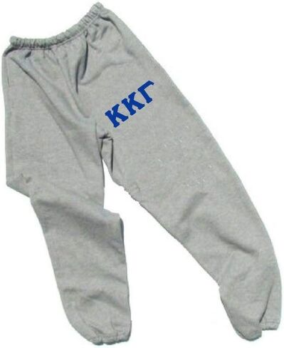 Greekgear Women's Kappa Kappa Gamma Lettered Thigh Sweatpants in Saudi Arabia