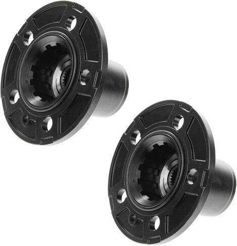 TRQ 2 Piece Locking Hub Set Manual Compatible with 1984-1989 Ford Bronco II 1991-1994 Explorer 1983-1990 Ranger 1994-1996 Mazda B3000 1994-1997 B4000 Navajo in Saudi Arabia
