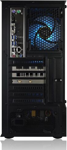 AVGPC Max Gaming PC - AMD RYZEN 7 5700X 8-Core, GeForce RTX 5060, 32GB RAM, 1TB M.2 NVMe SSD, AIO CPU Liquid Cooler Windows 11 Black in Kuwait