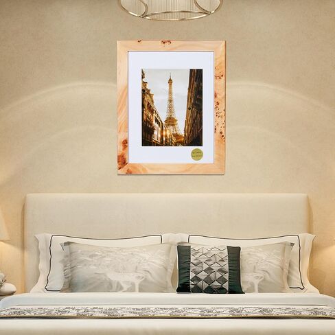 المفاهيم - إطارات صور خشبية مقاس 11 × 14 غير لامعة حتى 8 × 10 - إطارات صور بلمسة نهائية من الخشب الطبيعي للصور العائلية - ديكور جداري أنيق بكميات كبيرة in Kuwait
