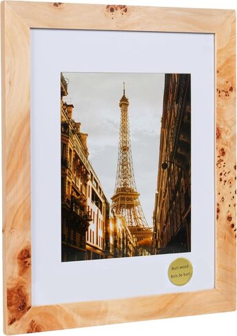 المفاهيم - إطارات صور خشبية مقاس 11 × 14 غير لامعة حتى 8 × 10 - إطارات صور بلمسة نهائية من الخشب الطبيعي للصور العائلية - ديكور جداري أنيق بكميات كبيرة in Kuwait