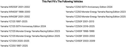 فلتر هواء Tusk First Line لـ Yamaha YZ125 Monster Energy Yamaha Racing Edition 2023 in Saudi Arabia