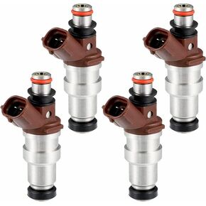 23250-75050 4Pcs Fuel Injector 2-Pins 2-Holes Compatible with 4Runner Tacoma 1996-2000 T100 1996-1998 2.7L-L4 Hilux 2001-2004 in Kuwait