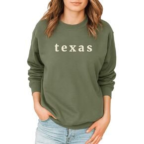 تكساس البلوز | تكساس Crewneck السترة | للجنسين لون ستار ستيت | هدية الصوف الرجعية in Kuwait