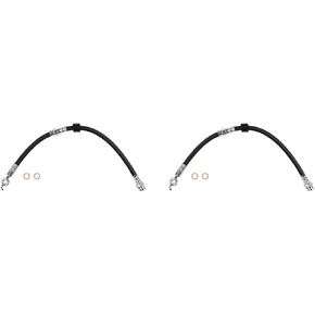 2x Brake Line Front Passenger Side Hydraulic Brake Hose Assembly Front Driver Side For Ford Probe 1993-1997 For Ford Escort 1991-2003 in Saudi Arabia