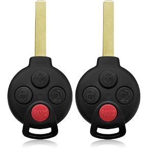 Replacement for 2012 2013 2014 2015 Mercedes Smart Fortwo Key Fob Remote Control KR55WK45144 4 Buttons 315MHz in Saudi Arabia