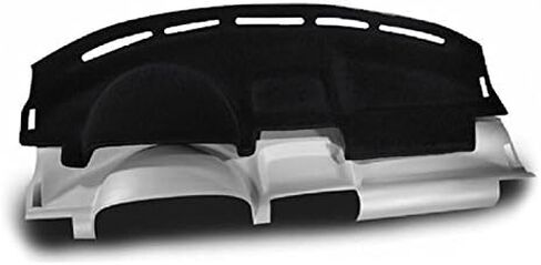 Coverking Dash Cover Mat Pad Custom Molded for Select GMC Canyon Dashboards: Polycarpet Material, Black in Saudi Arabia