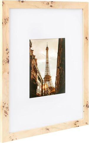 المفاهيم - إطارات صور خشبية مقاس 11 × 14 غير لامعة حتى 8 × 10 - إطارات صور بلمسة نهائية من الخشب الطبيعي للصور العائلية - ديكور جداري أنيق بكميات كبيرة in Kuwait
