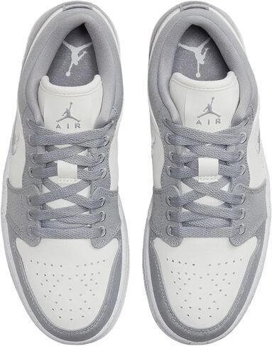 NIKE Air Jordan 1 Low Women's Shoes (DC0774-120, White/Particle Beige/Light Bone) Size 11.5 in Saudi Arabia