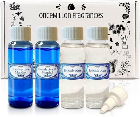 عطر مركز بوزن 2.0 أونصة سائلة من الأوكالبتوس والمنثول قوس قزح متوافق مع سيرينا أو مكانس المياه أو الهيلا أو الناشرات، غير مصنوع من قوس قزح in Kuwait