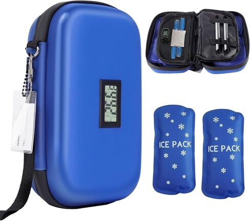 Ice Packs for Insulin - Reusable Diabetes Ice Packs TSA Approved for Insulin Cooler Travel Case (4 Packs) in Saudi Arabia