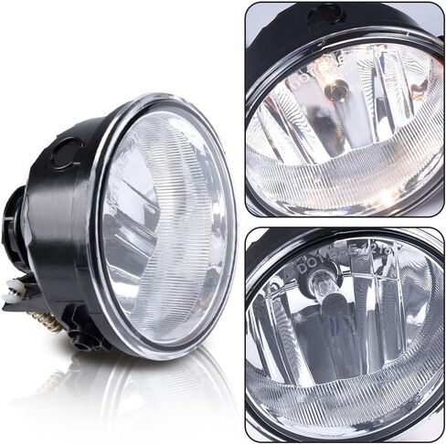 مصابيح الضباب PIT66 متوافقة مع Ford Explorer 2006-2010 W/عدسة مستطيلة/تناسب Ford Explorer Sport Trac 2008-2010 W/عدسة مستطيلة هالوجين المصد الأمامي ضوء الضباب عدسة شفافة in Saudi Arabia
