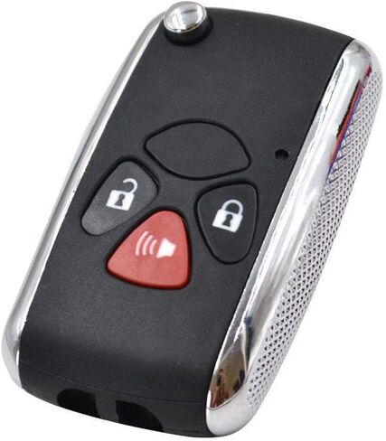 KEMANI 3 Button Modified Flip Folding Remote Key Shell Case Refit for Toyota Scion tC xB Matrix Yaris Venza Fob Replacement Uncut in Saudi Arabia