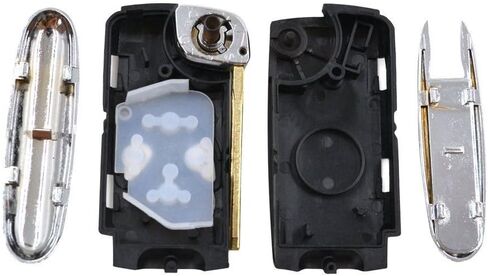 KEMANI 3 Button Modified Flip Folding Remote Key Shell Case Refit for Toyota Scion tC xB Matrix Yaris Venza Fob Replacement Uncut in Saudi Arabia